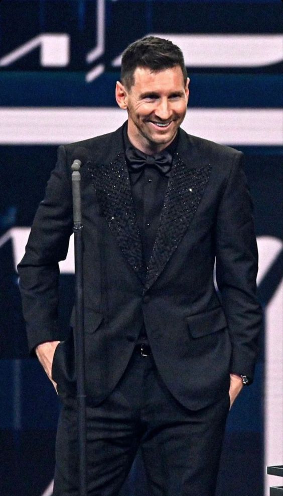 Lionel Messi traditional Tuxedos