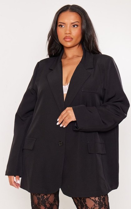  Oversized Blazers for large body figures and clothing for evening occasions