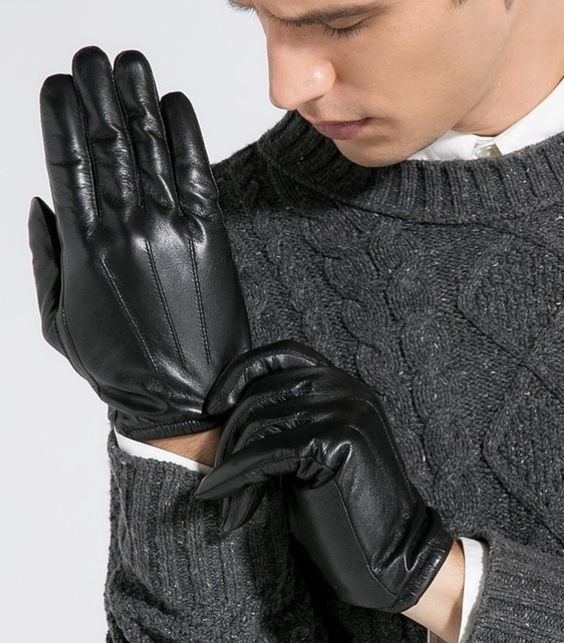 monochrome Matrix accessories for men gloves