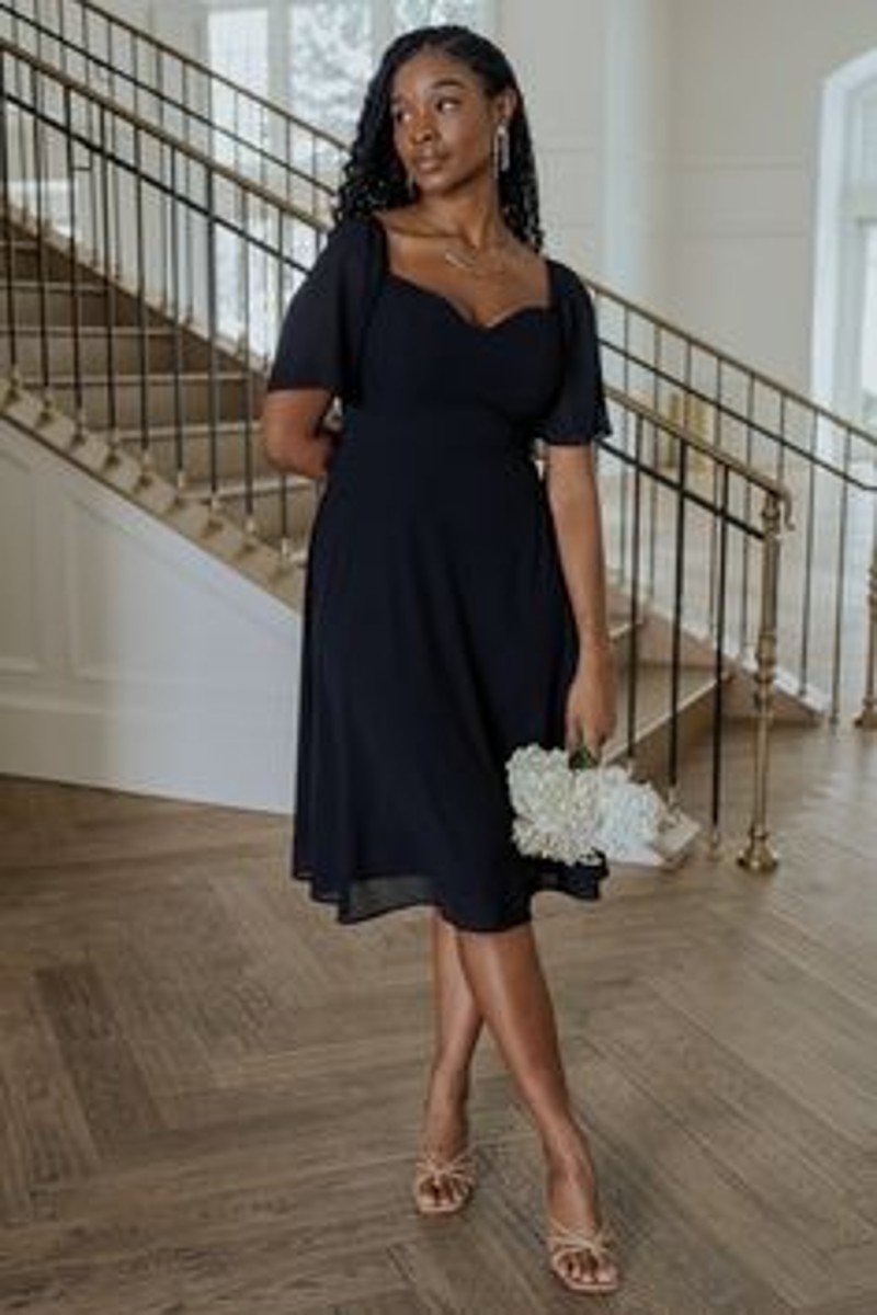 a line work dress Striped Crew Neck Sleeveless A-Line Midi Office Why black wedding dress Size:US 26Plus  / UK 30 / EU 56 pcat-517