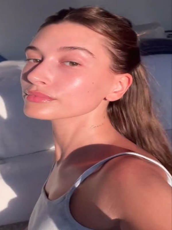 Beauty Tips 3. Use Sunscreen Every day as inspired by Hailey Bieber