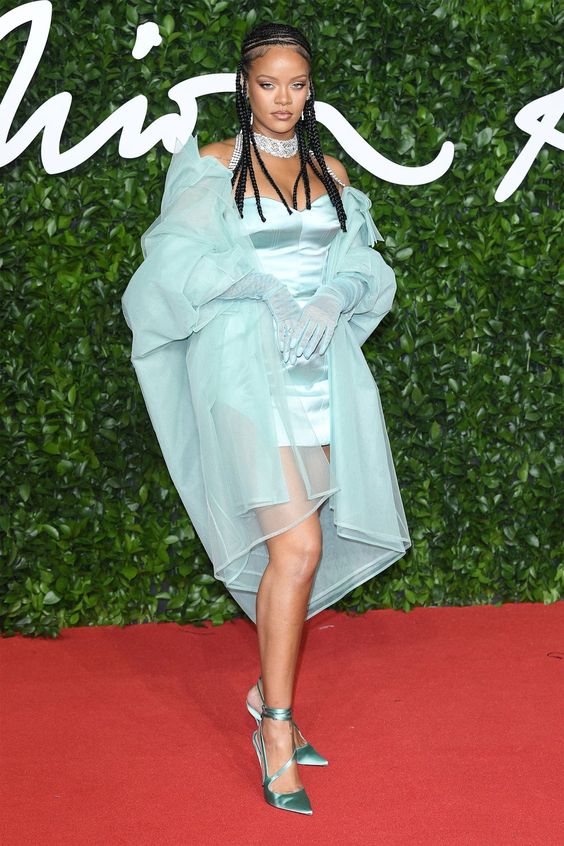 Rihanna fashion looks red carpet royalty
