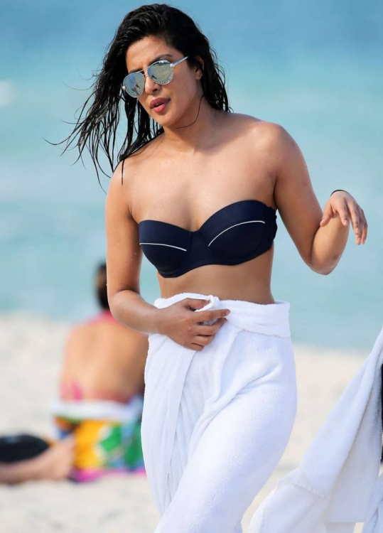 Priyanka Chopra Bikini strapless