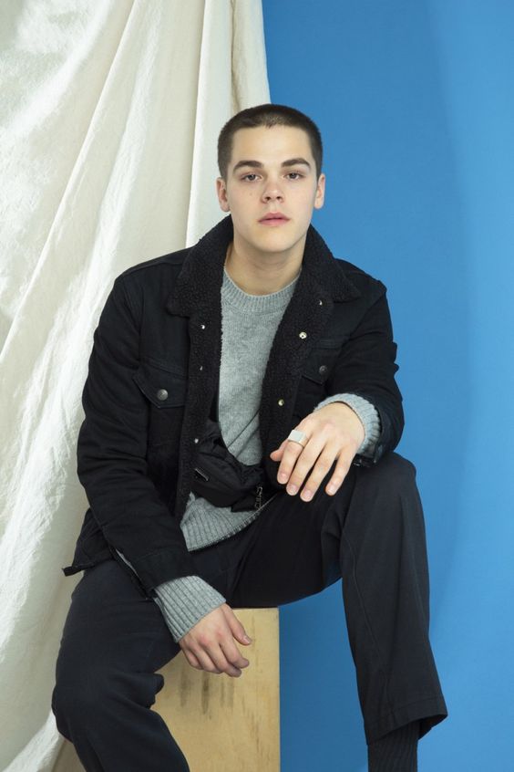 Aaron Fredrick Mitchell aka AJ Mitchell in monochrome 