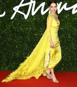 Emilia Clarke dress: hot and stylish