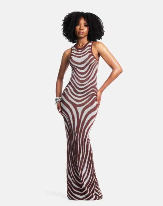 November fashion launches zebra dress