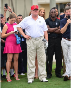 Donald Trump in Casual Cool, Khakis, Sneakers Moments That Scream Personal Style