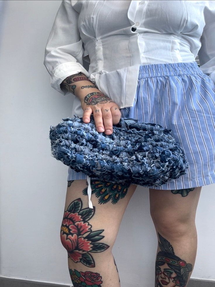 Denim Clutch Bags