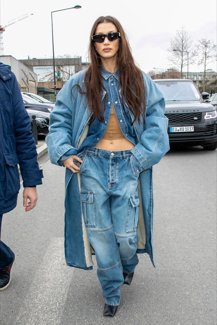 Denim on Denim as a Y2K Outfit