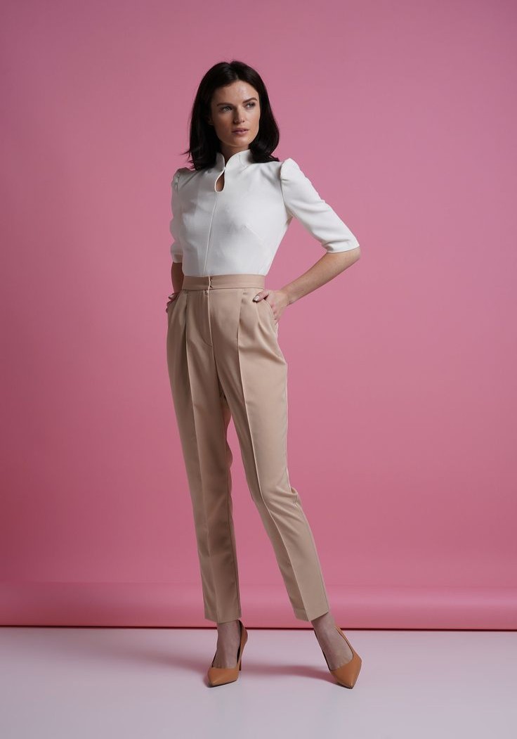 Sleek and Stylish: Slim-Fit Work Pants for Women