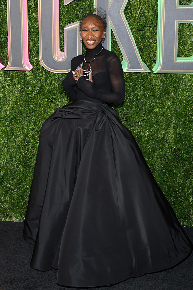 Cynthia Erivo At Wicked Premiere