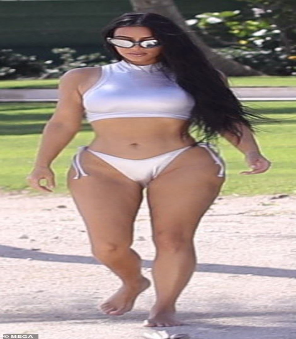 Vibrant Colors: How does a Sexy Kim Kardashian Bikini Staple look like?