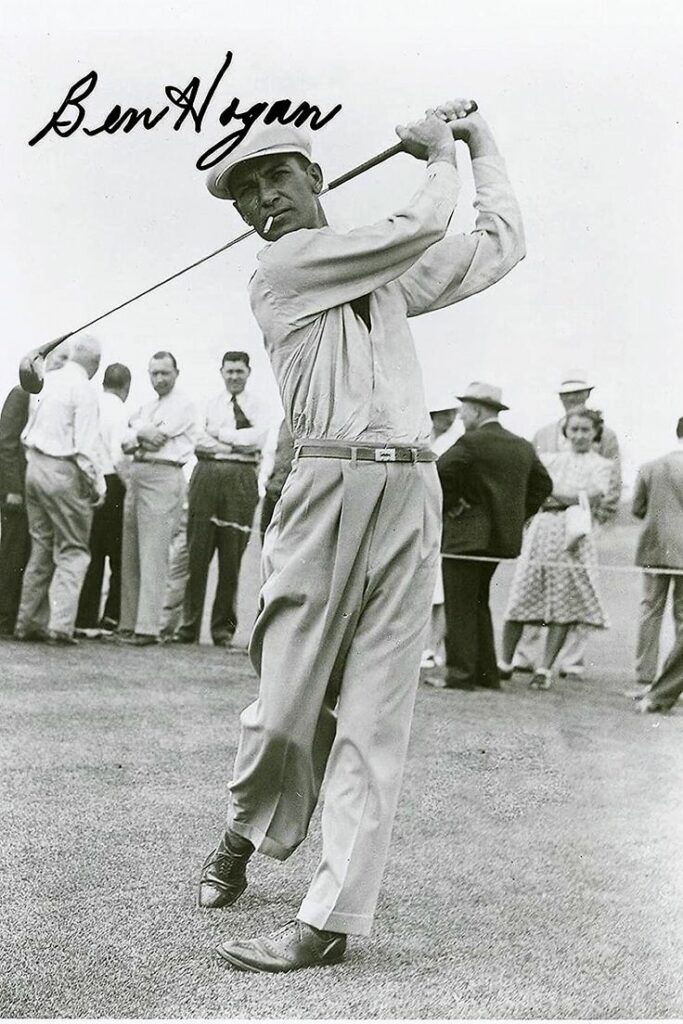 evolution of sports apparel 1950's golfer