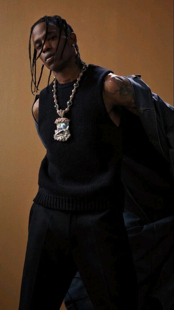 Travis Scott’s Streetwear style all black