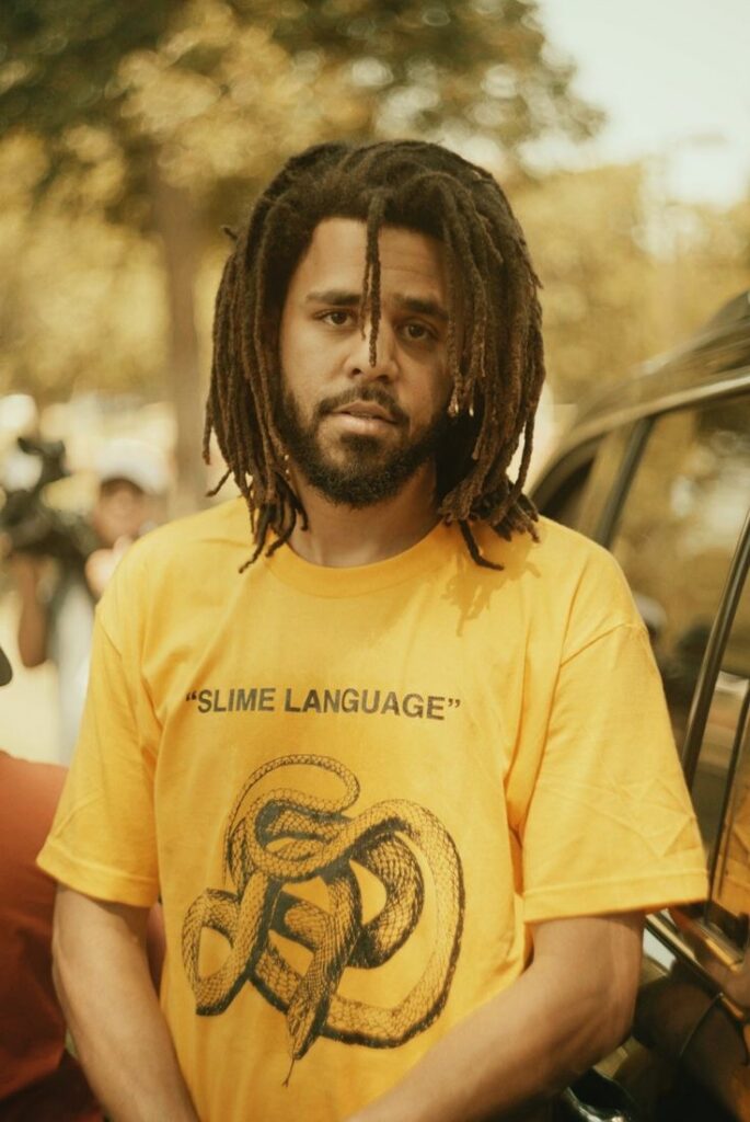 J. Cole graphic Tee