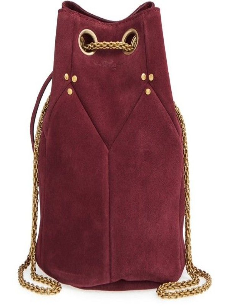 Burgundy Bucket Bags for Chic Fall Looks 6