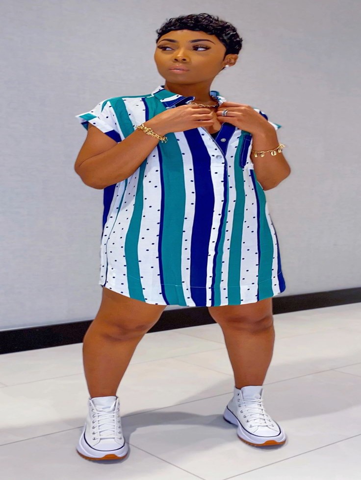 Trendy Long Shirt Dress Ideas for Every Occasion striped