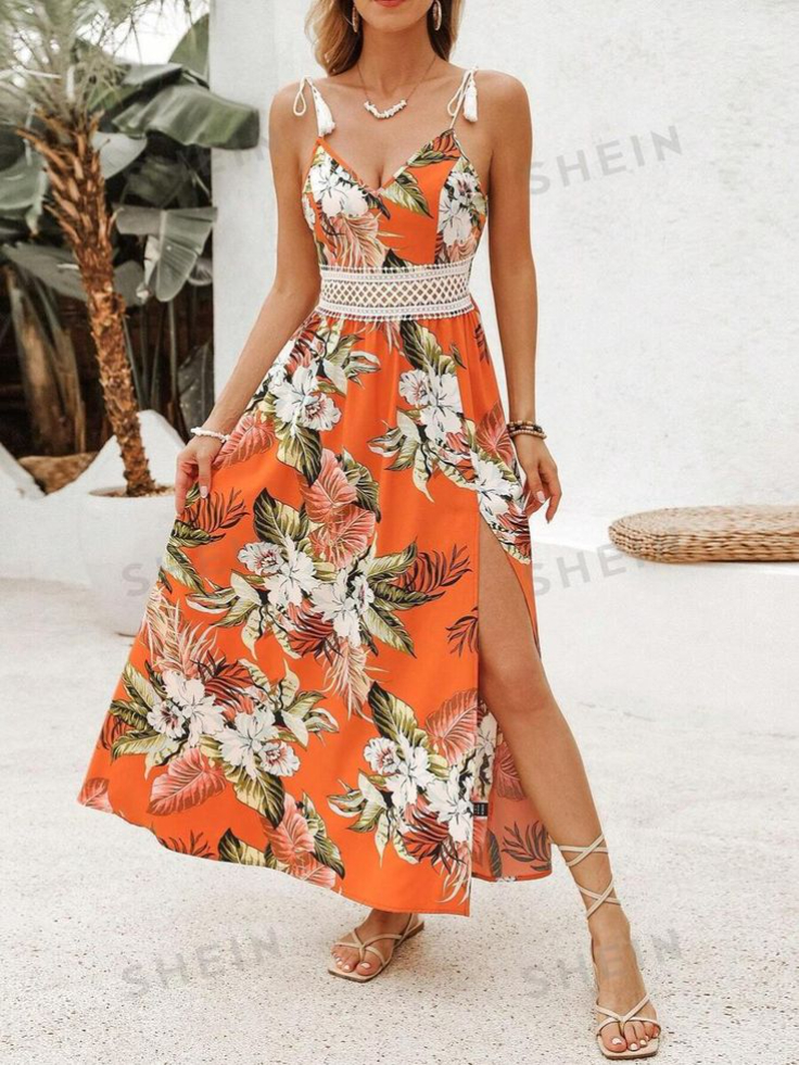 Feminine Touch: Ruffle Detail Maxi Dresses