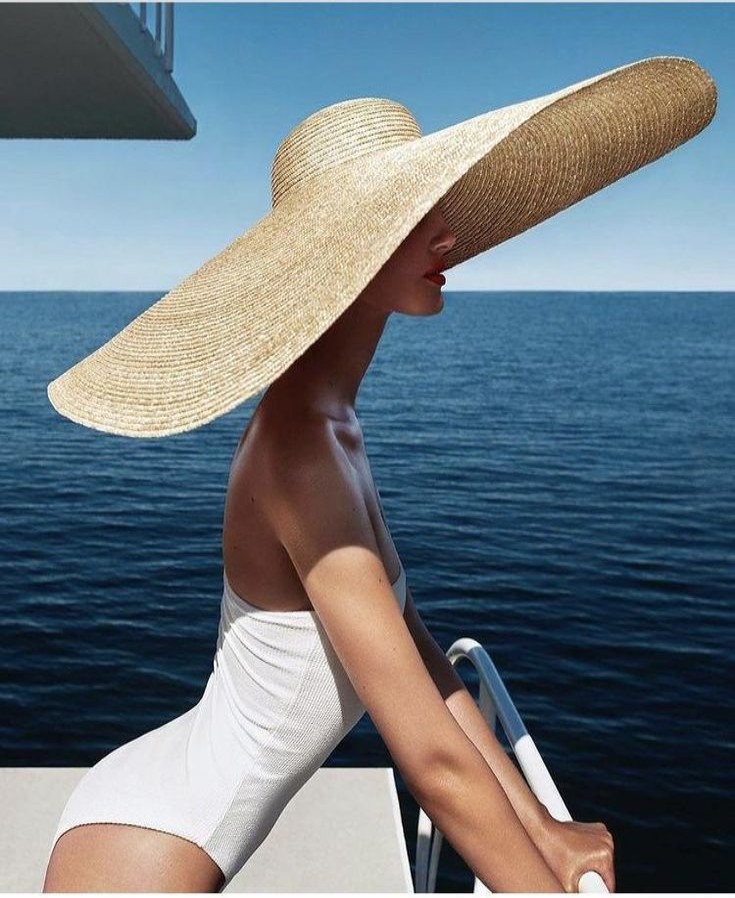 Flap Oversized Hats for women with a Twist