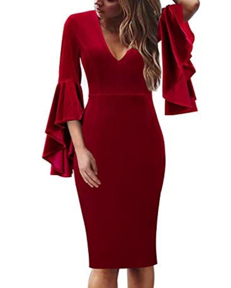 Spice up Your Red Christmas Dress