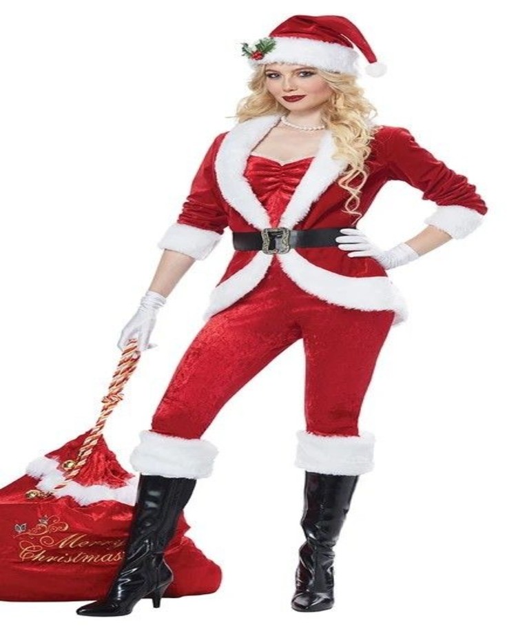 Elegant Velvet Professional Santa Suits for Enhanced Feel