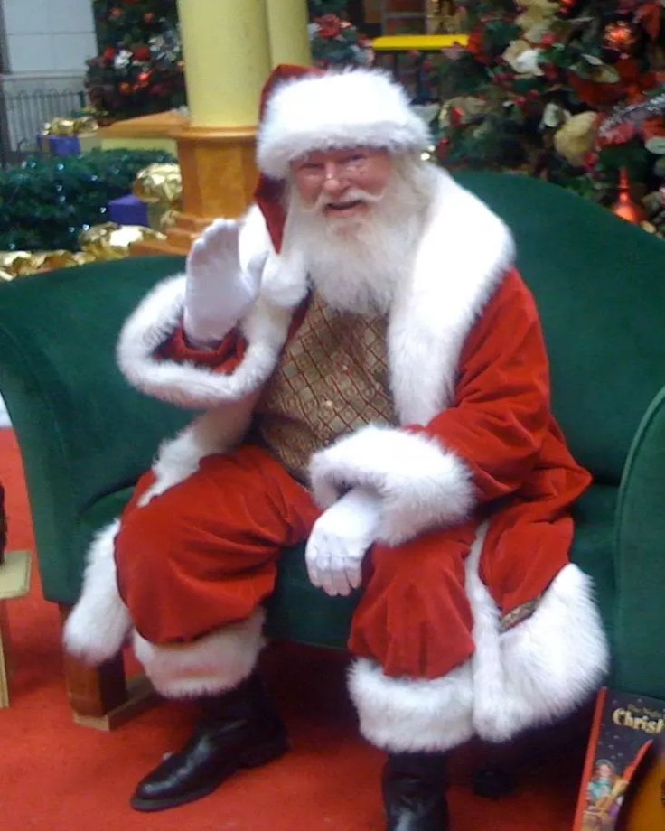 Long Professional Santa Clause Suits with Faux to Bring in the Festive Spirit of the Season