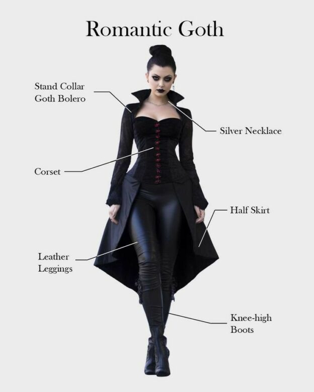 20 Bold Gothic Glam Fashion Ideas to Try for 2024-2025