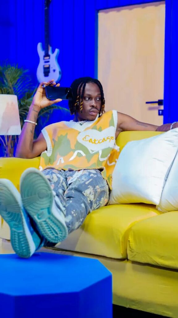 Fireboy DML graphic shirt 