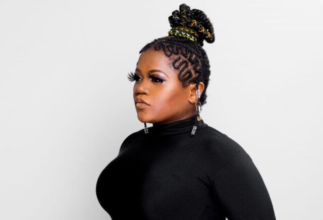 Busiswa in black shirt 