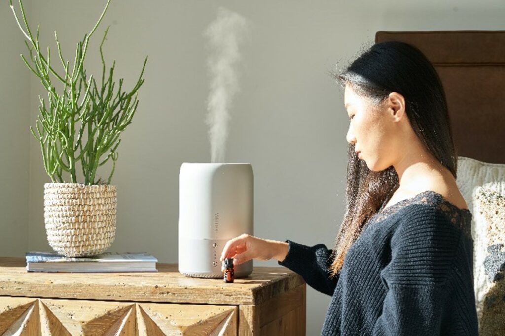healthy skin in winter 7 Winter Skincare Tips woamn by humidifier