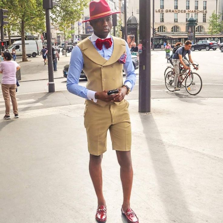 formal work shorts yellow