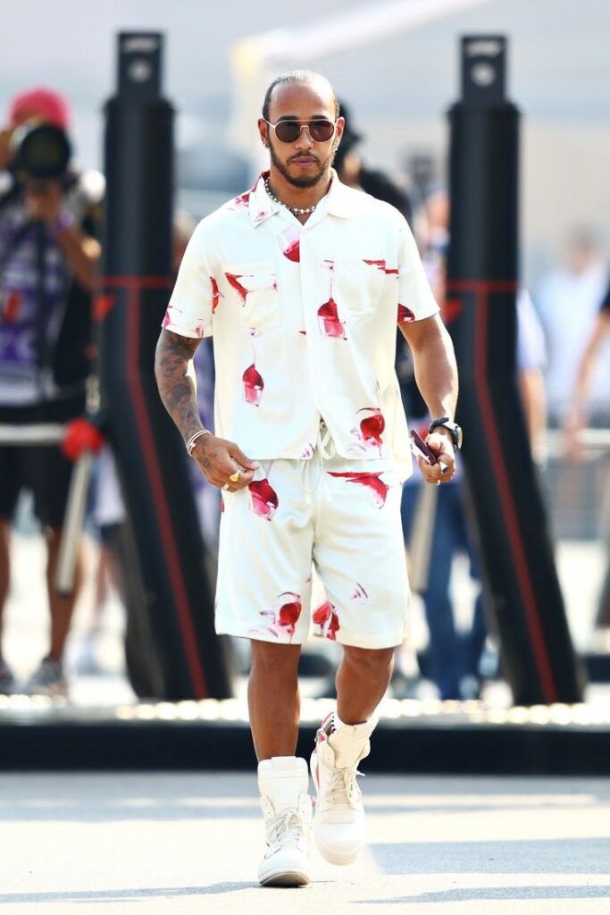 formal work shorts white prints