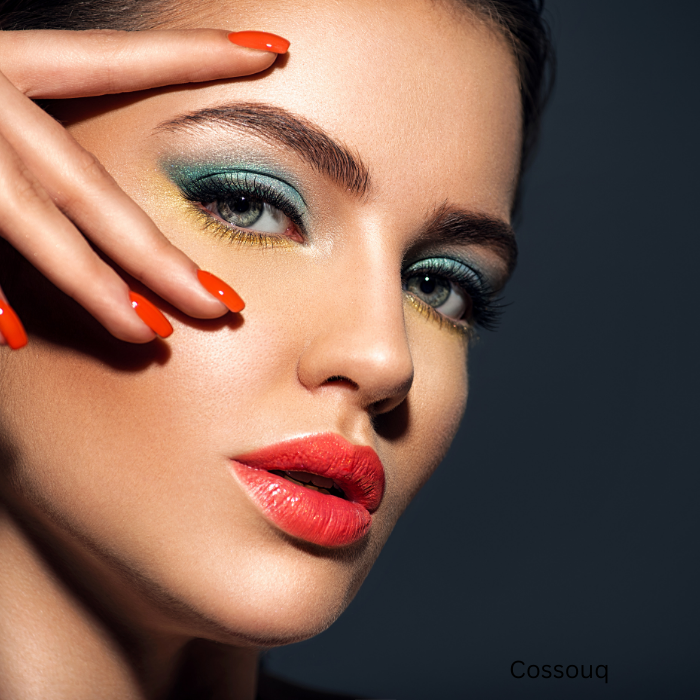 eye makeup products from Cossouq blue eye shadow 