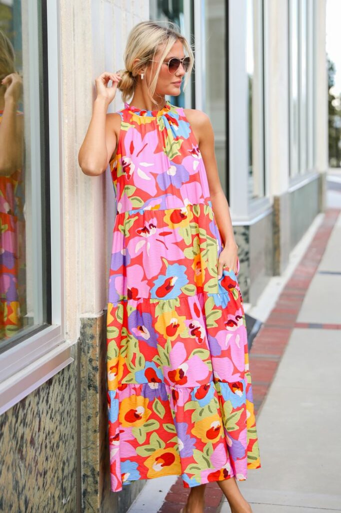 tiered sundress