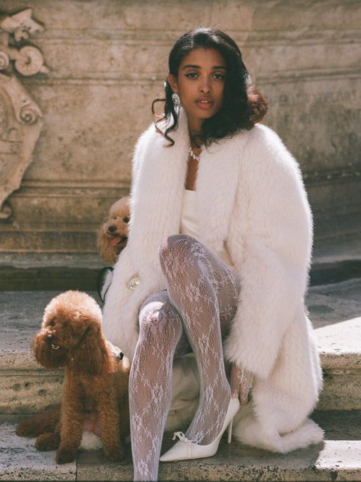 Stunning White Faux Fur Coats to Elevate Your Look 6