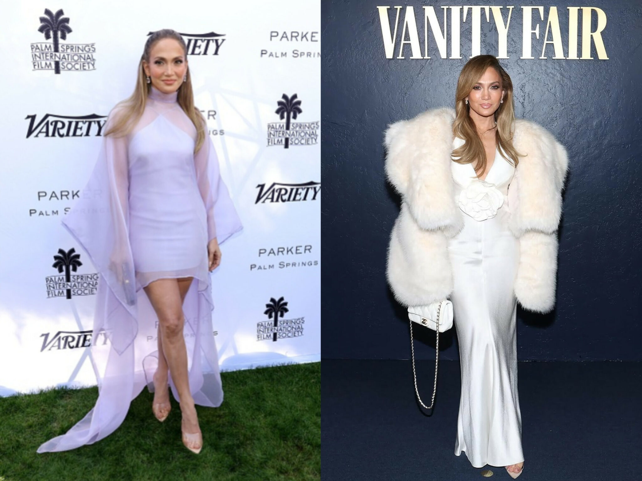Jennifer Lopez Wows with Two ShowStopping Looks at the 2025 January