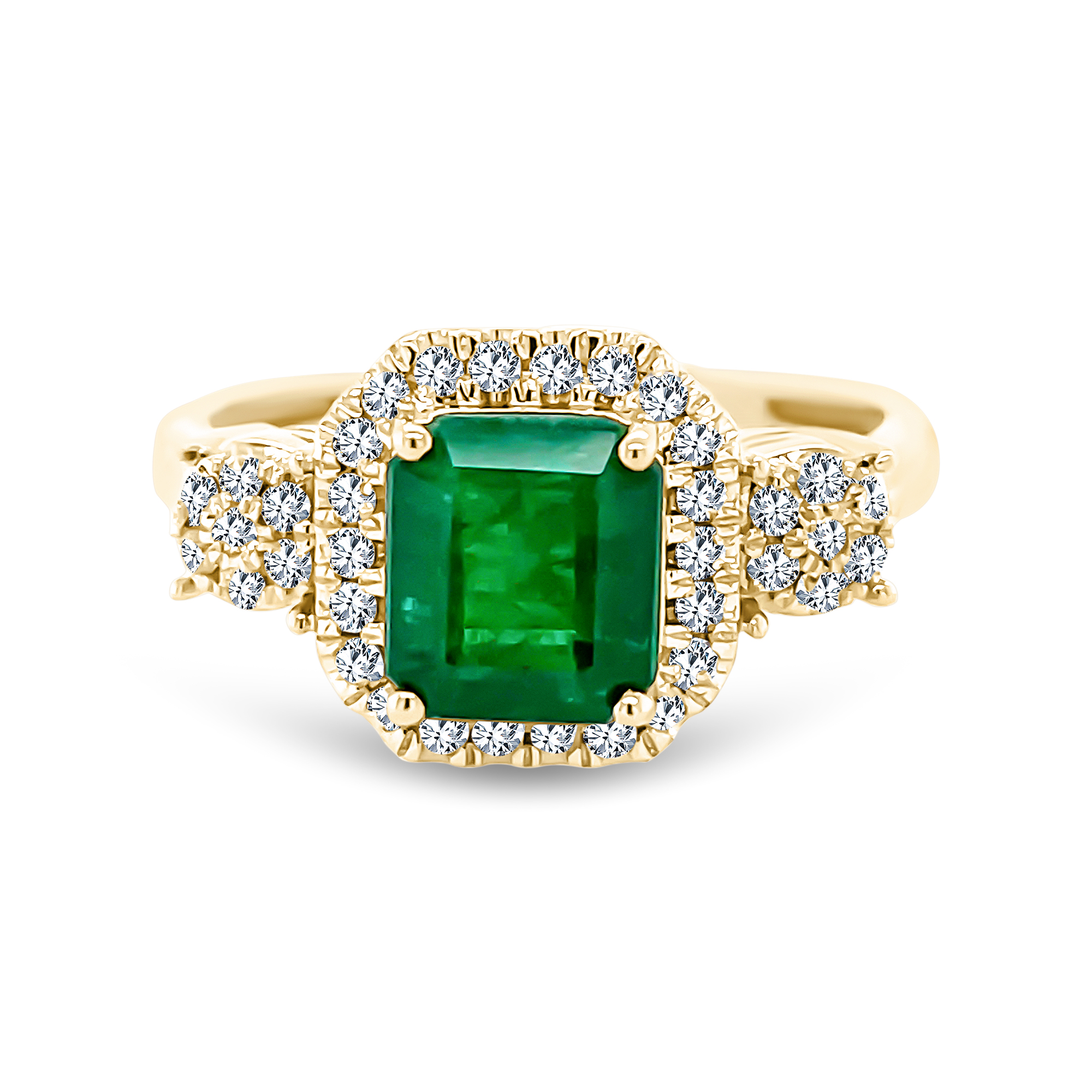gold and gemstone jewelry emerald