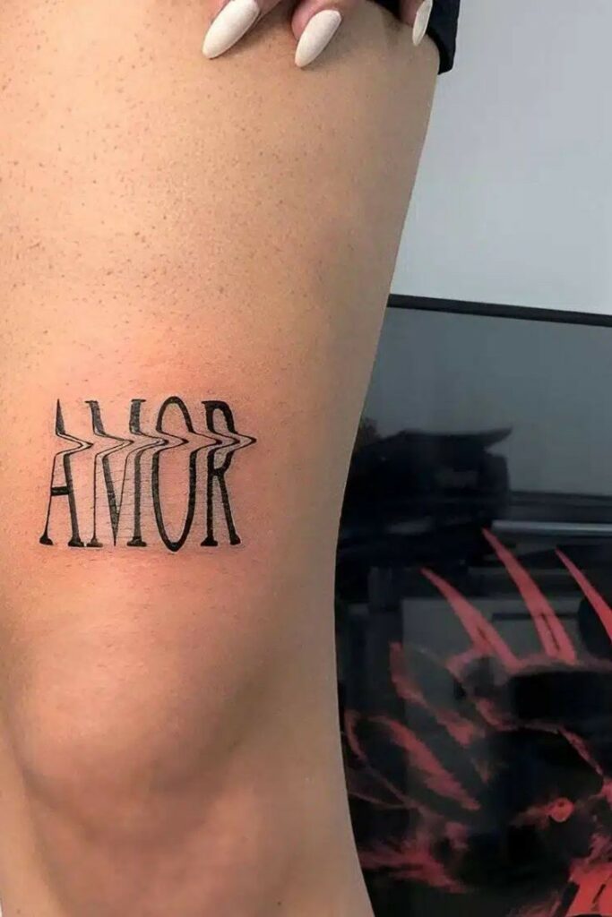 Tattoo trends text