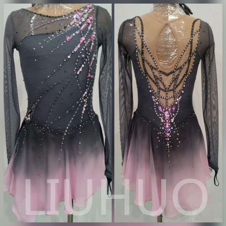Dazzling Elegance Light In The Box Figure Skating Dresses for Competitions