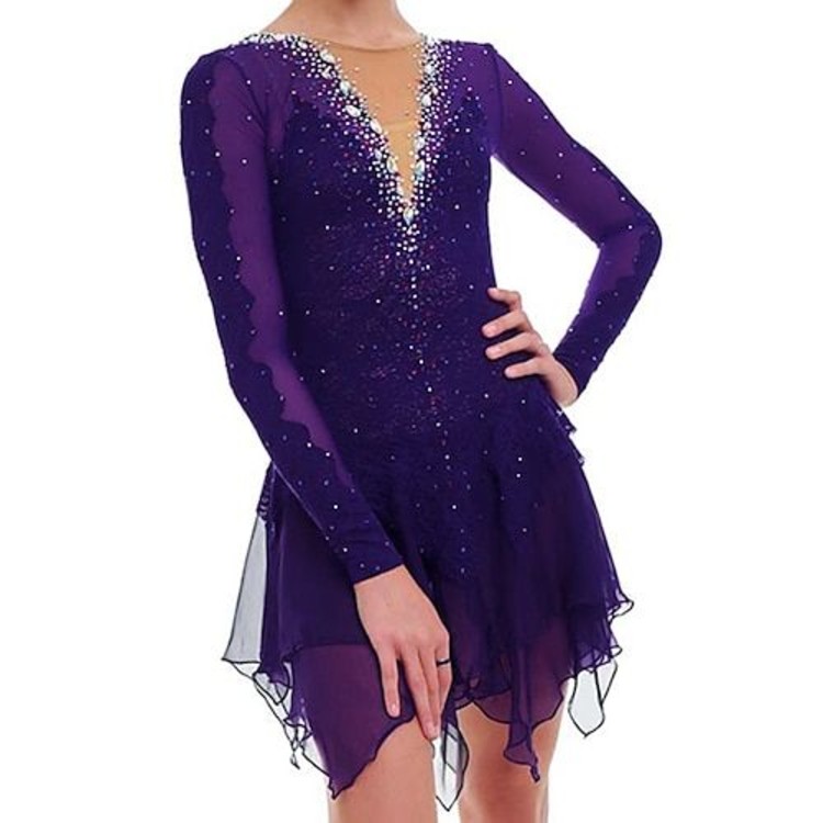 Custom skating dresses for the appropriate size