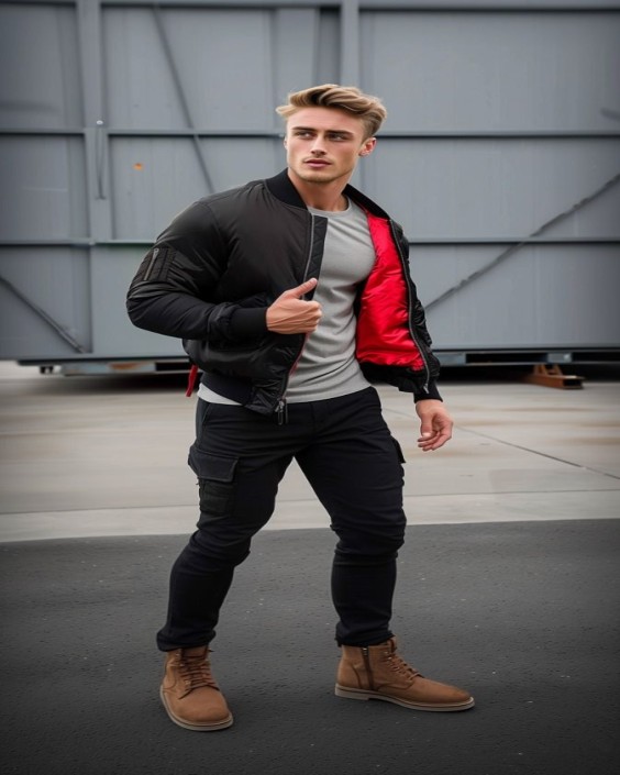 Quilted Men's Bomber Jackets: Cozy Meets Stylish