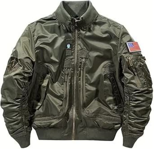 Aviator Style Military Tailored Men’s Bomber Jackets For Rough Look
