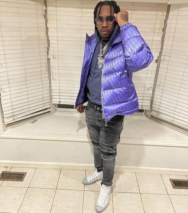 Fivio Foreign oversized puffer