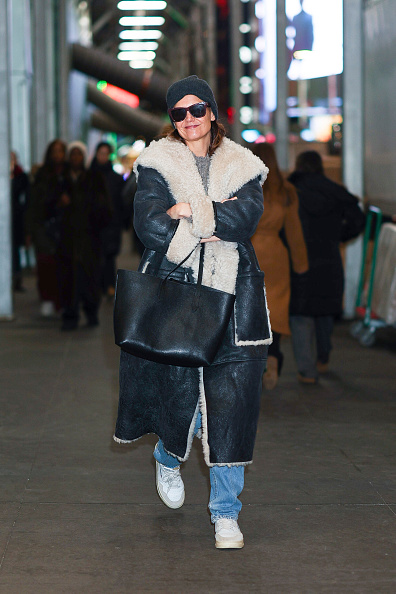 Celeb Street Style Katie Holmes