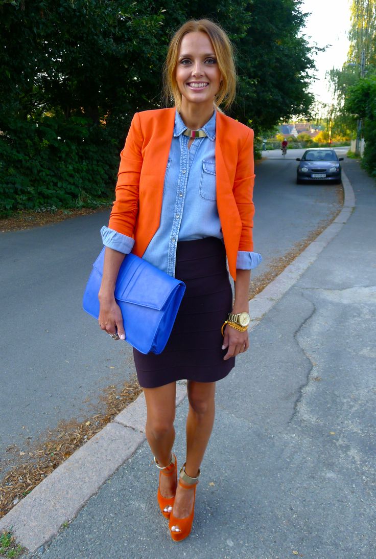 Layer with a Blazer