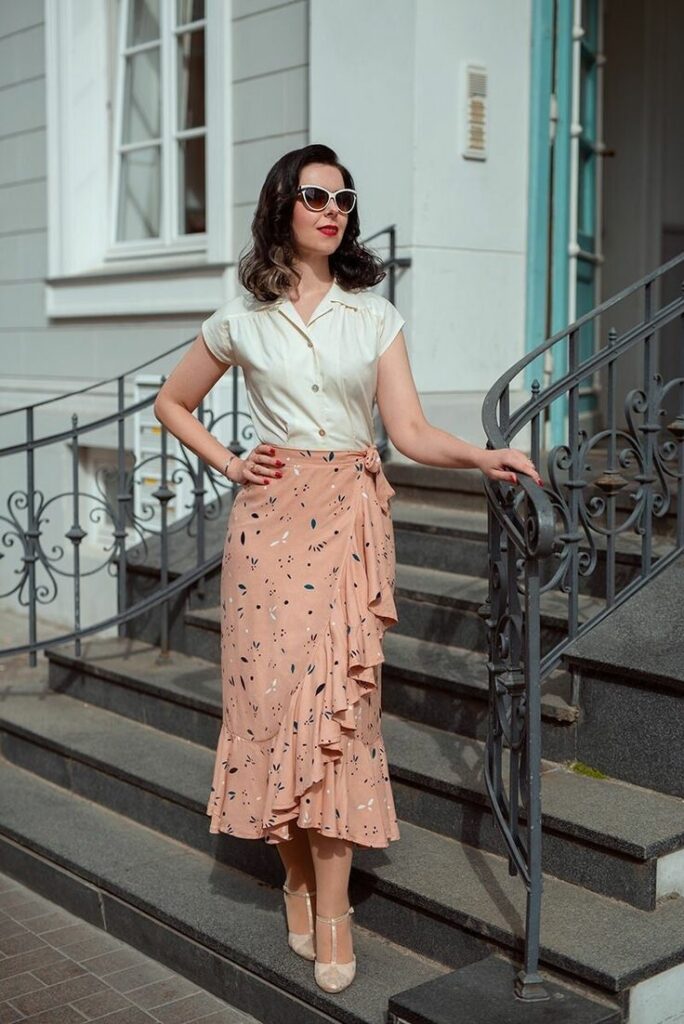 skirts for petite women wrap pink 