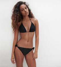 emerging fashion models in black bikini