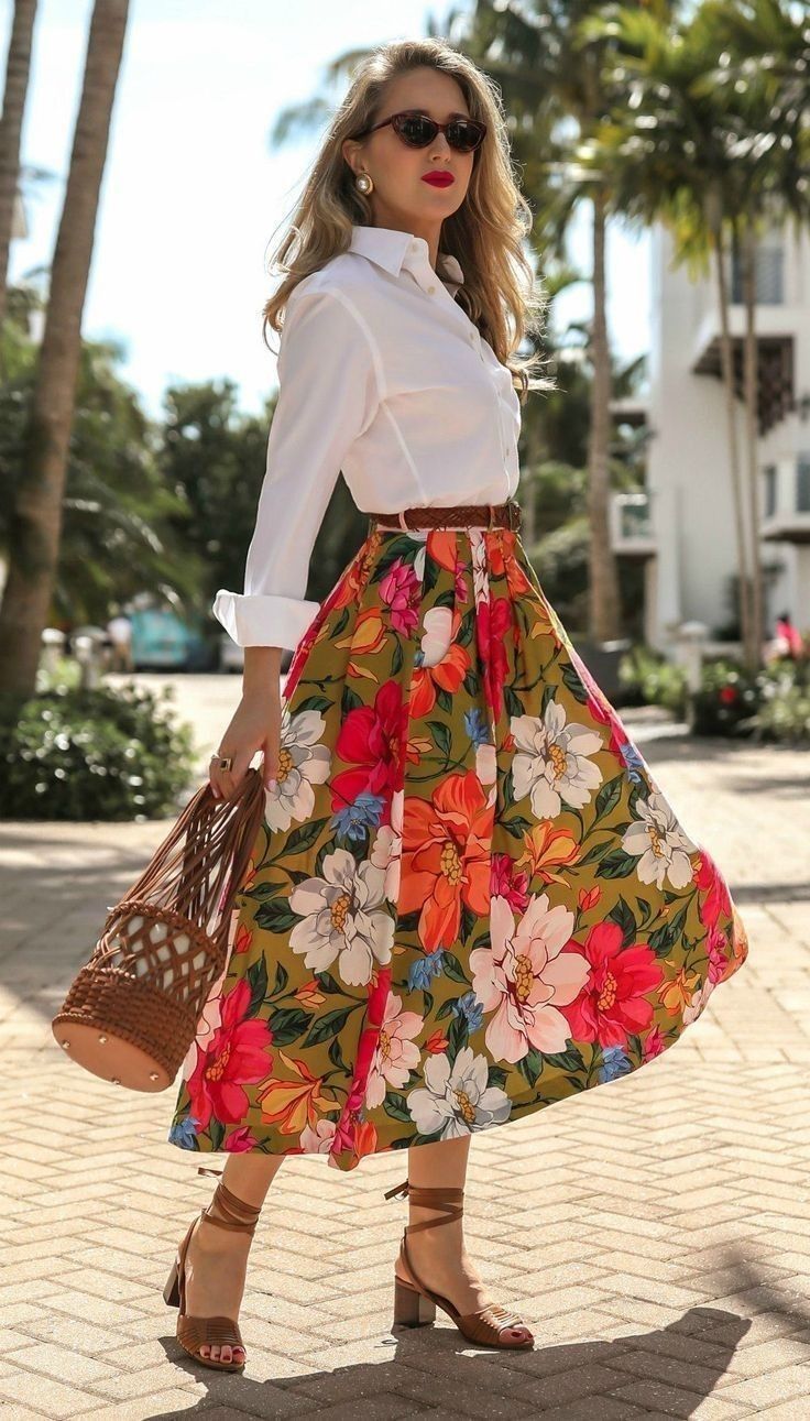 Maxi Skirts for Effortless Elegance