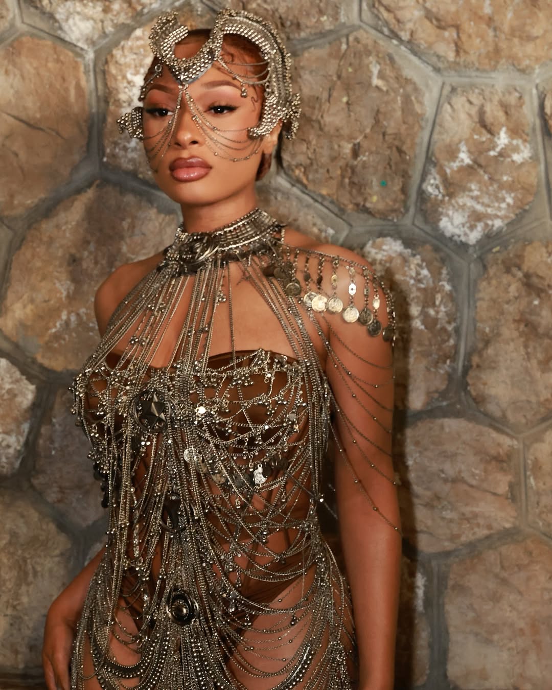 Megan Thee Stallion in Minimalist Yet Striking Accessories