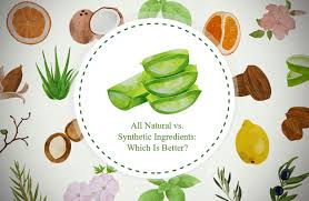 natural vs. synthetic cosmetics natural ingredients